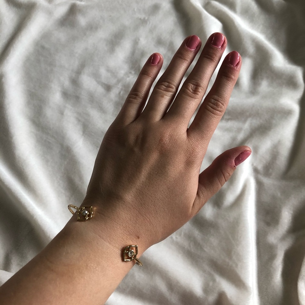 Open bangle bracelet